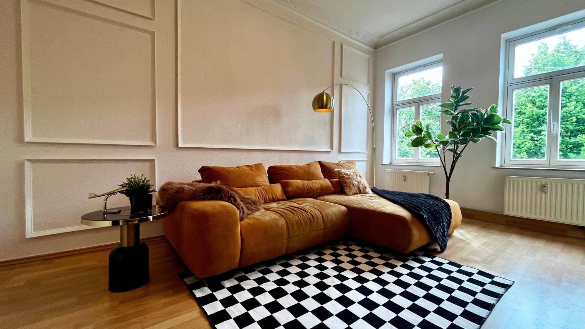 Charmanter Altbau In Schleussig Mit Balkon Lipcse Kültér fotó